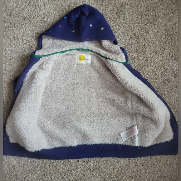 ♥️EUC♥️ BODEN GIRLS SHAGGY LINED HOODIE - Picture 5 of 8